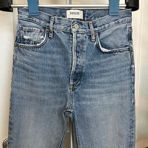 Agolde Riley Crop in Endless Organic 27